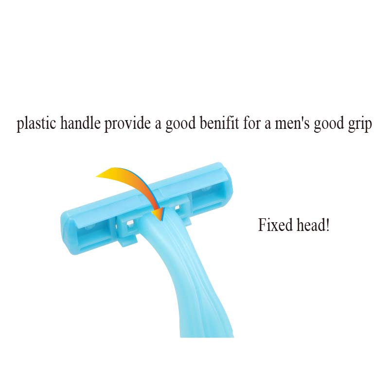 Maquinilla de afeitar desechable para hombre, fabricantes de hoteles al por mayor, maquinilla de afeitar de doble hoja directa