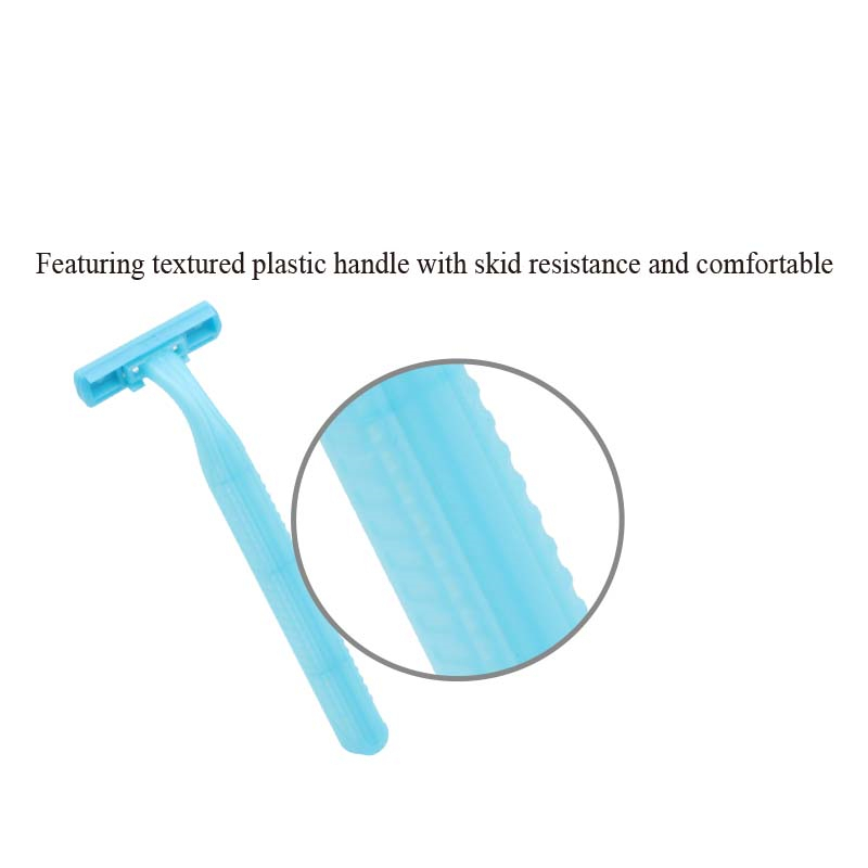 Maquinilla de afeitar desechable para hombre, fabricantes de hoteles al por mayor, maquinilla de afeitar de doble hoja directa