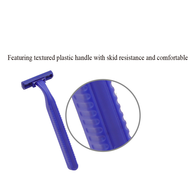 Maquinilla de afeitar desechable para hombre, fabricantes de hoteles al por mayor, maquinilla de afeitar de doble hoja directa