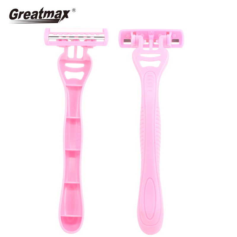 Maquinilla de afeitar Greatmax, gran oferta, para mujer, 2 cuchillas, maquinilla de afeitar desechable barata