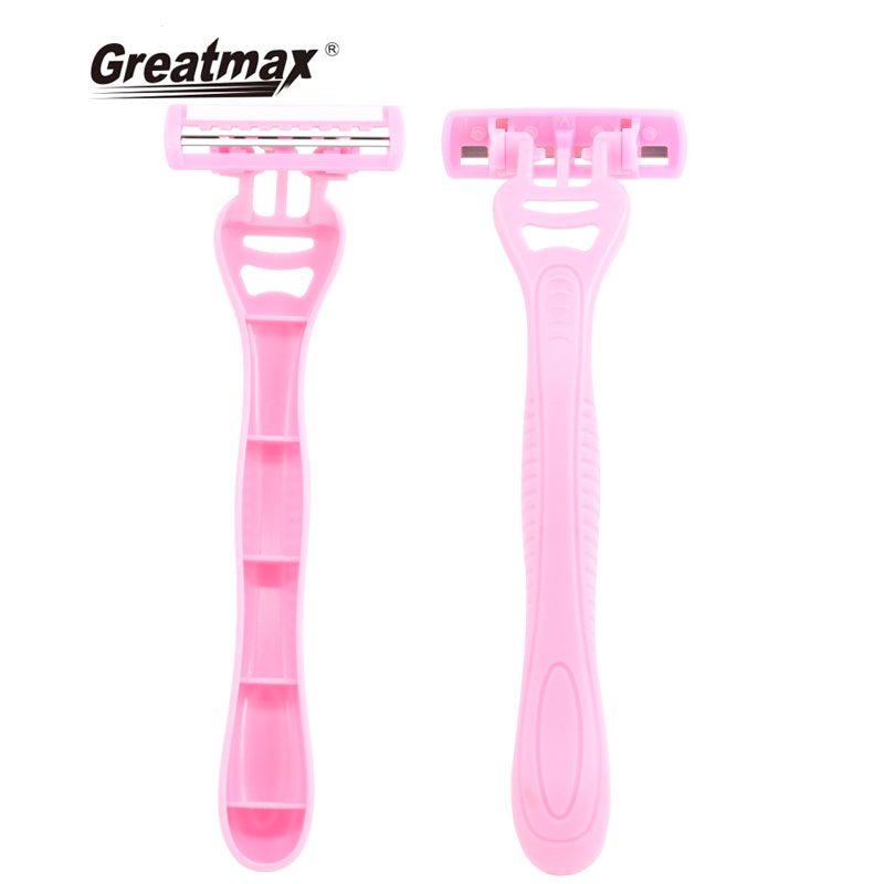 Maquinilla de afeitar Greatmax, gran oferta, para mujer, 2 cuchillas, maquinilla de afeitar desechable barata